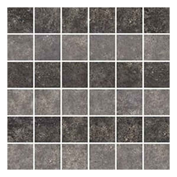 Florim Artifact 760933 Wandtegel Mozaiekaiek 30X30cm Charcol 9Mm Rt.R10 3D F:5X5cm