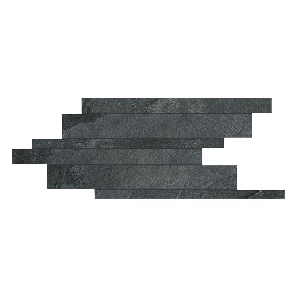 Florim Naturalstone 753117 Wandtegel Murettoetto 21X40cm Coal 9Mm Mat Ret.R10