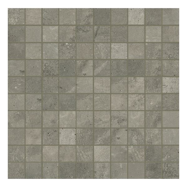 Florim Maps 747467 Wandtegel Mozaiekaiek 30X30cm D.Grey 9Mm Mat Rt.R10 F:3X3cm