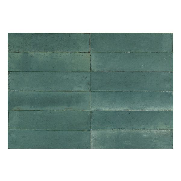 Marazzi Lume MP90 Vloertegel 6X24cm Emerald Lux 10mm Glans