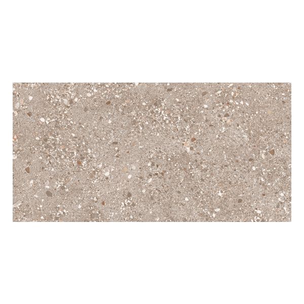JOS. Horizon Ciottoli Tabac. Vloertegel 60X120cm Tabacco 8,2mm Mat Ret.R10