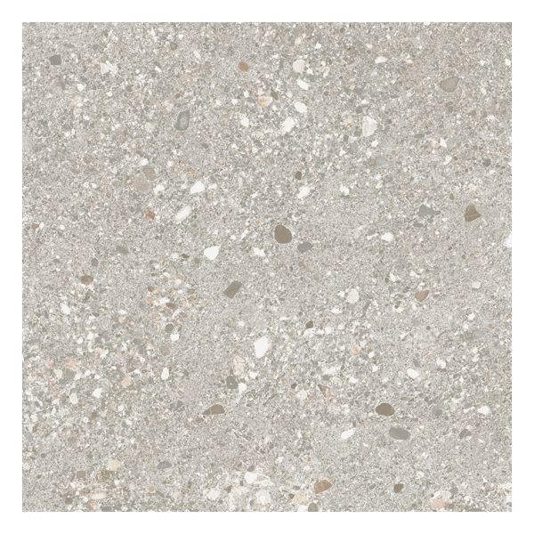 JOS. Horizon Ciottoli Antr. Vloertegel 60X60cm Antracite. 8,2mm Mat Ret.R10