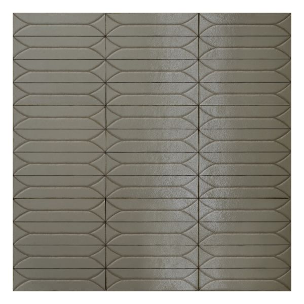Marazzi Terramater MPM4 Wandtegel Decor 9,1X37,5cm Muschio 14mm Mat R9