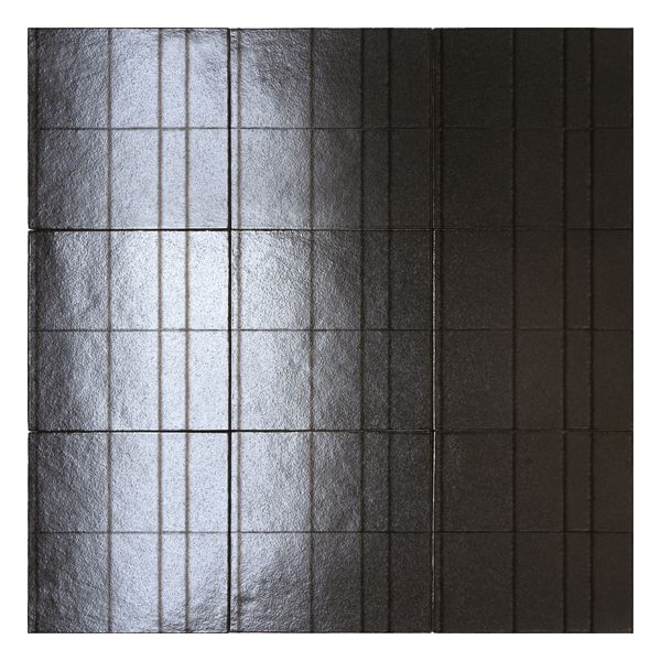 Marazzi Terramater MPS3 Wandtegel Decor 18,6X37,5cm Carbone 14mm Mat R9