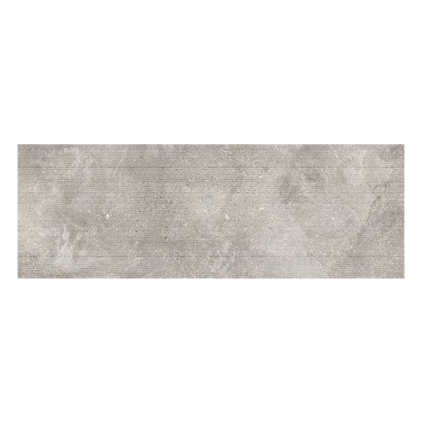 vtwonen Tegels Portland Wandtegel Decor 30X90cm Gris 8,7mm Mat
