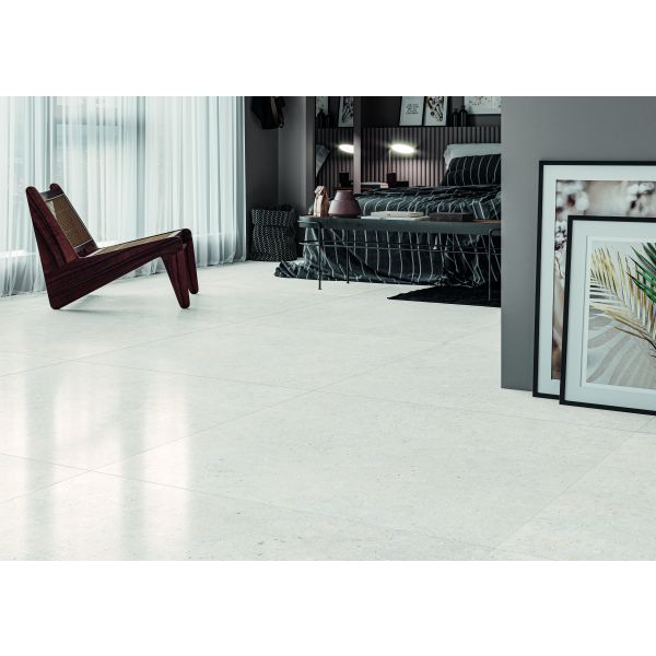 Sanchis Cement Stone White Rect 100X100 9mm