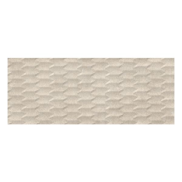 Porcelanosa Verona Wandtegel Decor 59,6X150cm Bone Cubik 10mm Mat Ret.