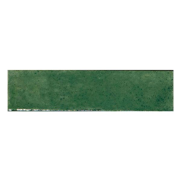 Ragno Look RCTZ Wandtegel 6X24cm Verde 10mm Glans