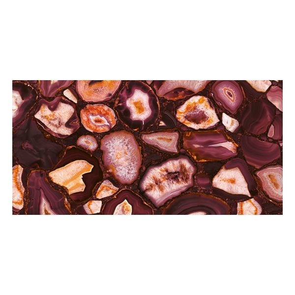 Douglas Jones Silensis Vloertegel Decor 60X120cm Claret Gold 6mm Glans Ret.