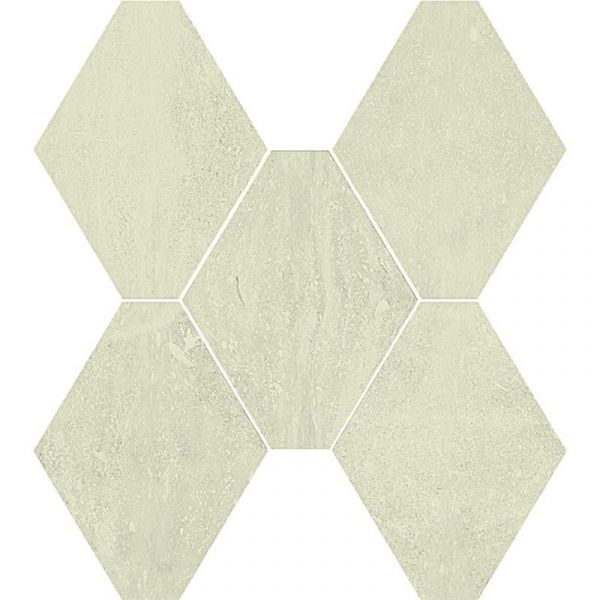 Castelvetro Absolute Bianco Esagona 28,5X32cm Mat