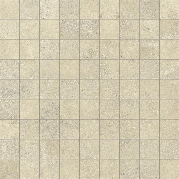 Castelvetro Fusion Bianco Mosaico 30X30cm Mat