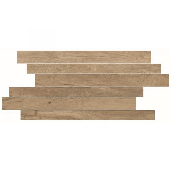Castelvetro Woodland Stick Oak 20X40cm Mat