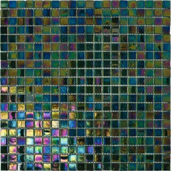 Mosaico 1.5x1.5 Perle Verde S. 33x33