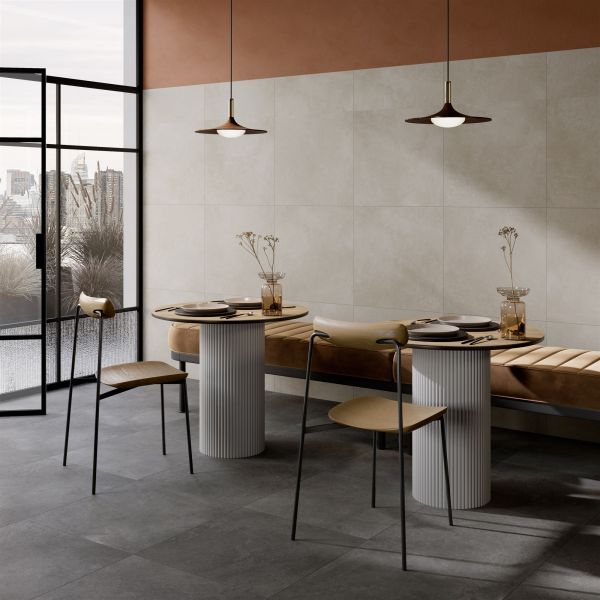 Vitra Cementside Anthracite Rect 60X60 9mm