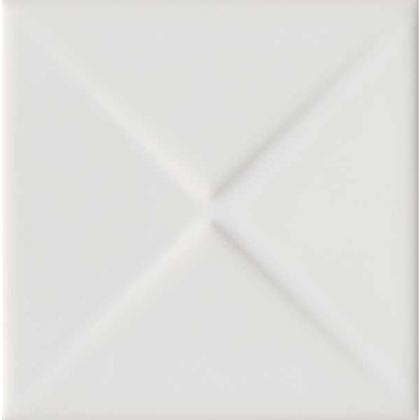 Mosa 16903-1010 Classics Kho Liang Ie Collection white pattern gloss 10x10 7,8mm