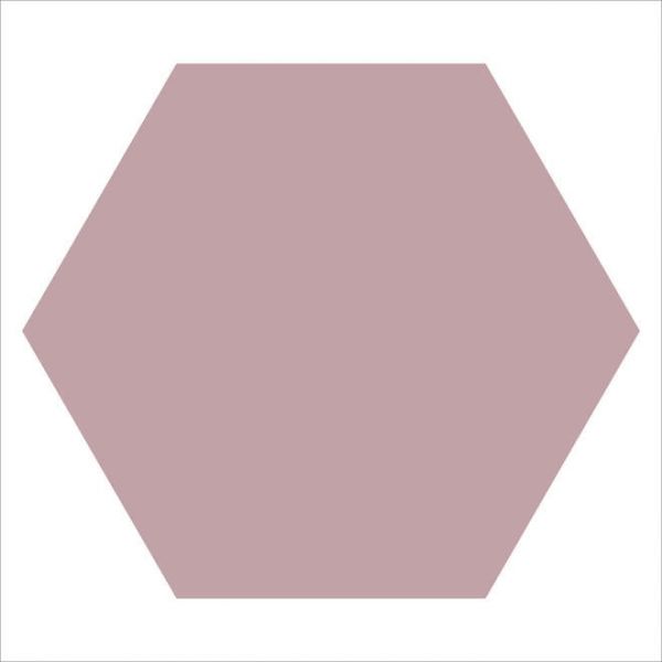 Winckelmans WM 50mm Hexagons RSU Pink on Fiber