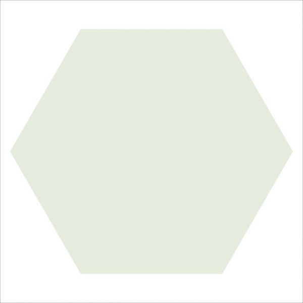 Winckelmans WM Loose 100mm Hexagons BAS Super White
