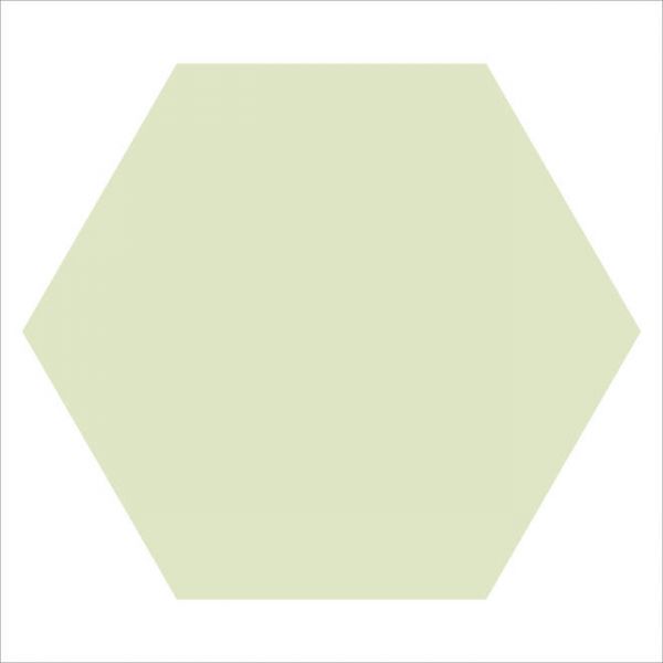Winckelmans WM Loose 100mm Hexagons BAU White