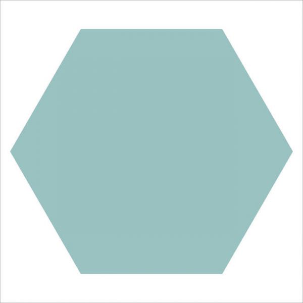 Winckelmans WM Loose 150mm Hexagons BEP Pale Blue