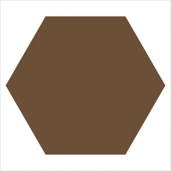 Winckelmans WM Loose 150mm Hexagons HAV Havana