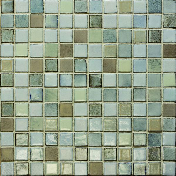 Michel Oprey Glazed Lava Mosaic Sri Lanka 1,5x5 cm