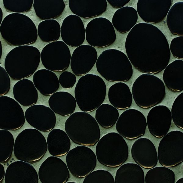 Michel Oprey Glazed Ceramic Mosaic Atlanta bubbles