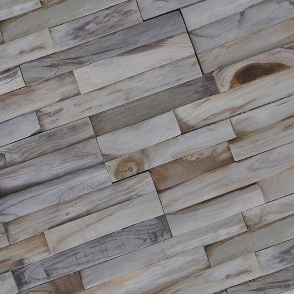 Michel Oprey WoodWall cladding Teak Veneto,