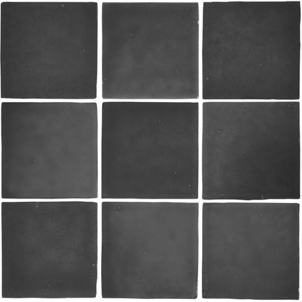 Michel Oprey Zellige Black Gloss 10x10x1 cm