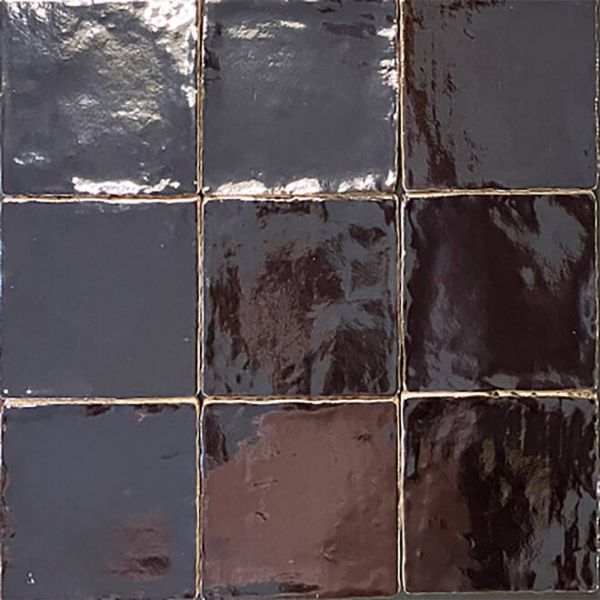 Michel Oprey Zellige Nickel 10x10x1 cm