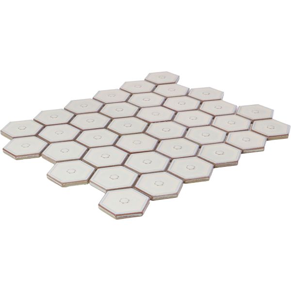 THE MOSAIC FACTORY Osiris Hertman Hexagon Cafe Latte Glossy
