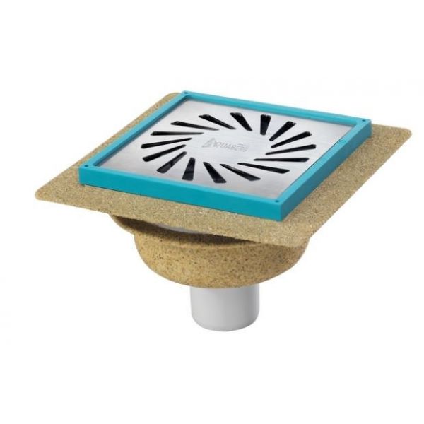 Aquaberg Renovatieput 14,6x14,6cm Rvs Glans (2034)