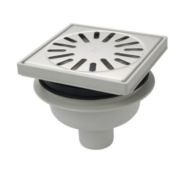Aquaberg Renovatieput 15x15cm Rvs Glans (4015)