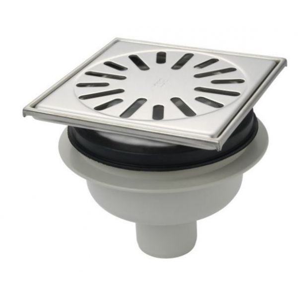 Aquaberg Renovatieput 15x15cm Rvs Glans (4315)