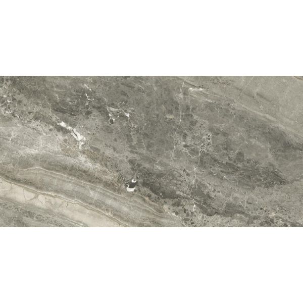 Ariostea Ultra Marmi 37,5x75cm Grijs glans UM6SK37640
