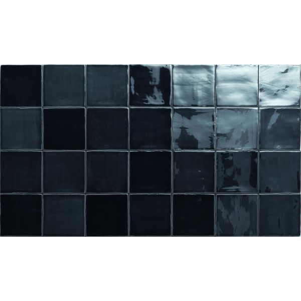 Azulejos New Zellige 13x13cm Antraciet J1309