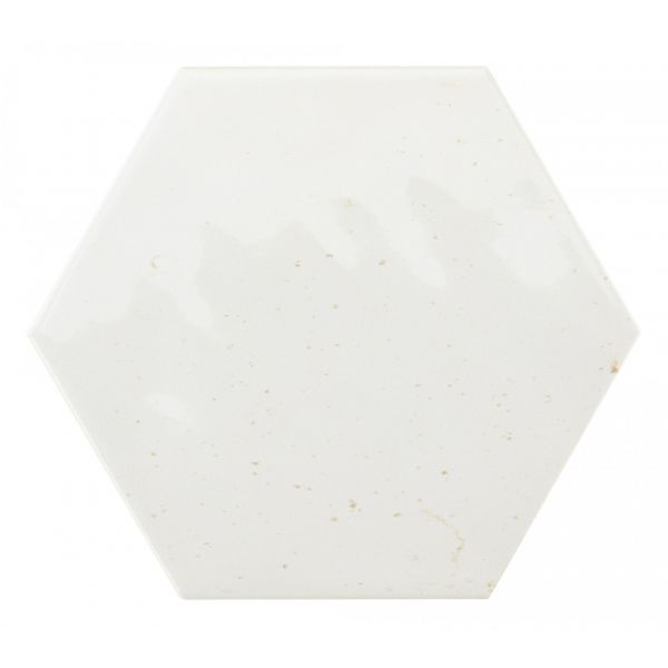Baerwolf Loft Hexagon 15x17,3cm Wit glans KE-22101