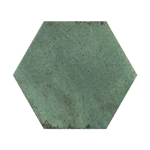 Baerwolf Loft Hexagon 15x17,3cm Groen mat KE-22111