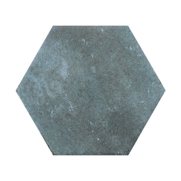 Baerwolf Loft Hexagon 15x17,3cm Blauw mat KE-22114