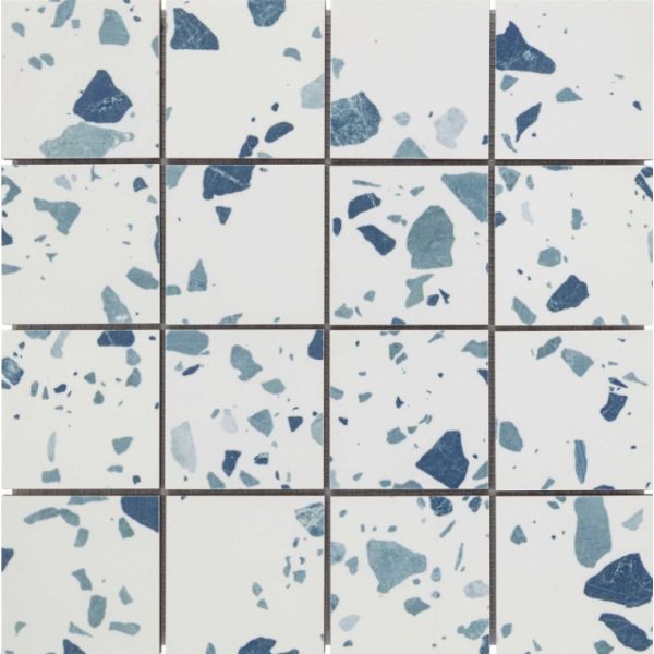 Baerwolf Flakes Xs 30x30cm Blauw mat KEG-23072