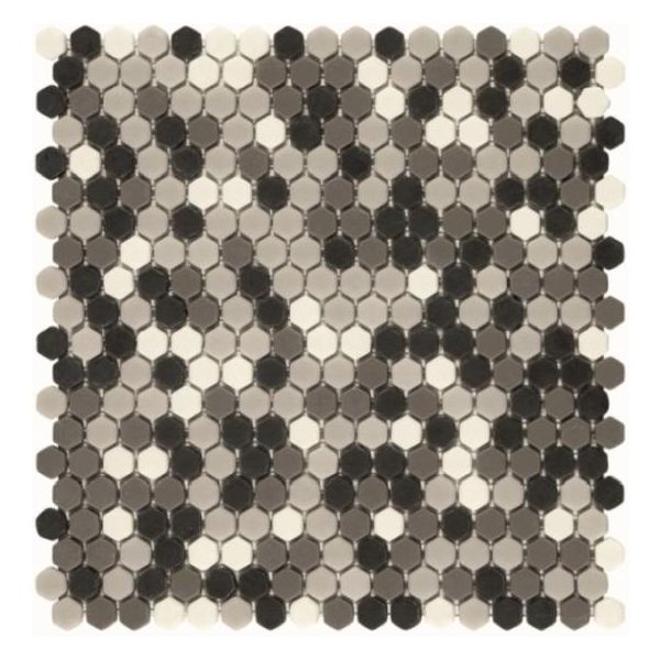 Boxer Hexagon 29x29,5cm Grijs 0309-EX38