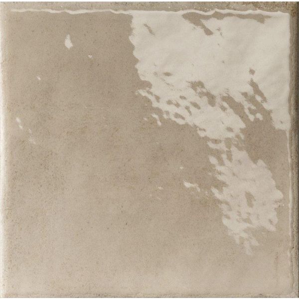 Del Conca Manufatti 20x20cm Bruin glans 20MI09