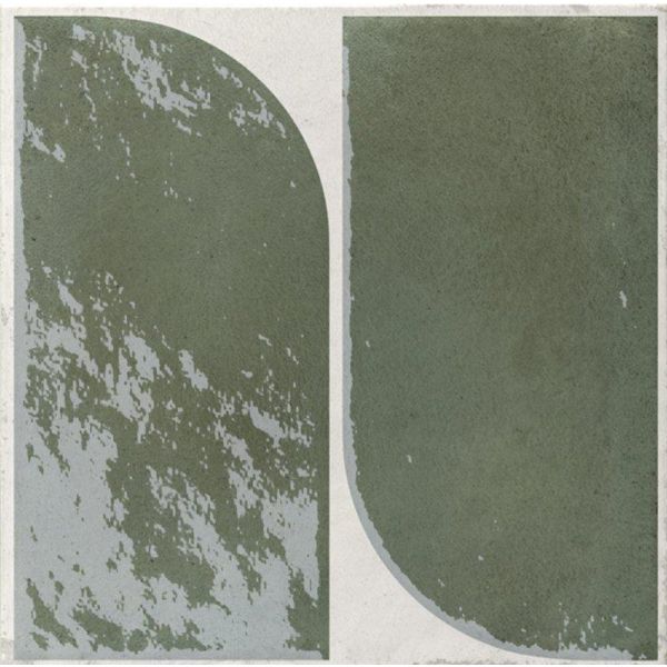Del Conca Manufatti 20x20cm Groen glans 20MI00TR