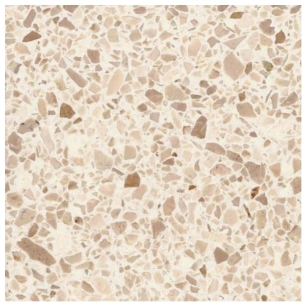 Ecostone Retro-style 40x40cm Ivoor glans EM-1072