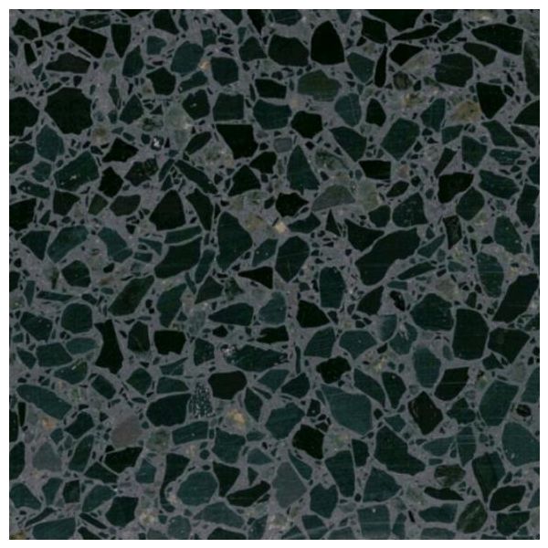 Ecostone Retro-style 40x40cm Grijs glans EM-3909