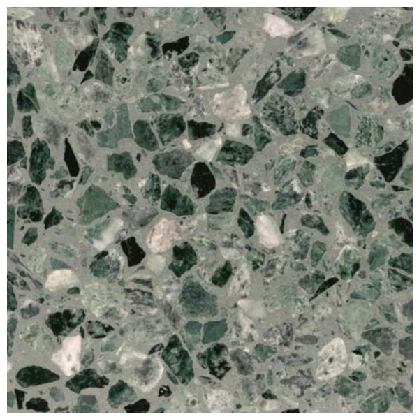 Ecostone Marble 40x40cm Groen glans EM-7706
