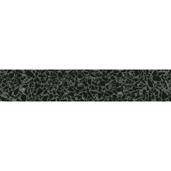 Ecostone Marble 7,5x40cm Zwart honed EM-1090 SKIRTING