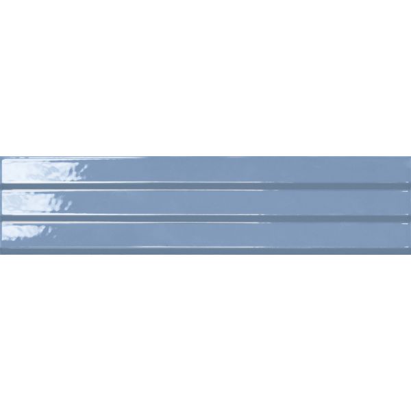 Flaviker Flow 6x25x0,9cm Blauw glans 11946