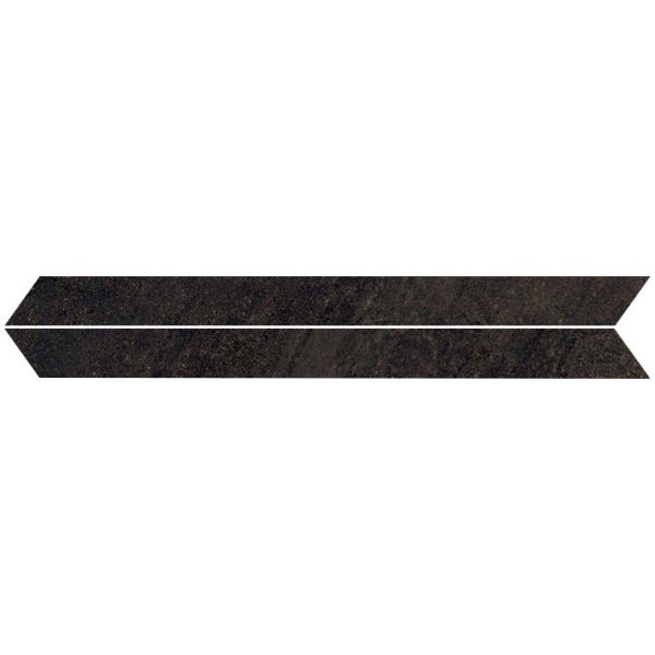 Fondovalle Planeto 10x60cm Zwart Mat (PNT035)