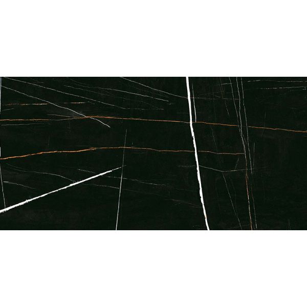 Geo Tiles Sahara 60x120x1,1cm Zwart glans 0468695357009