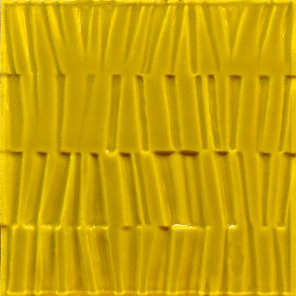 Gigacer Bamboo 15x15x1cm Geel 10BAM15GIASE